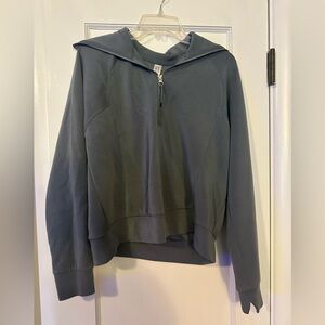 Spanx Air soft quarter zip sweatshirt